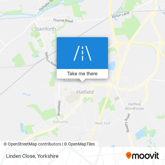 Linden Close map