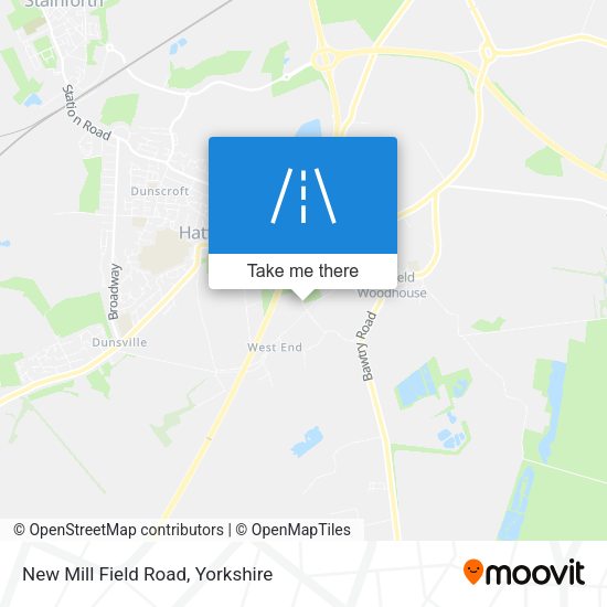 New Mill Field Road map