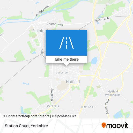 Station Court map