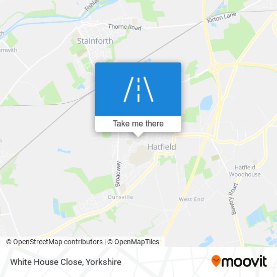 White House Close map