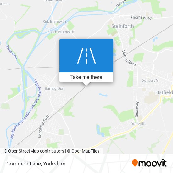 Common Lane map