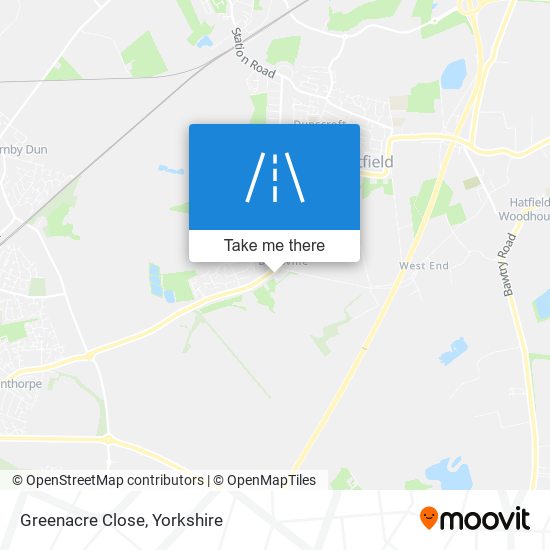 Greenacre Close map