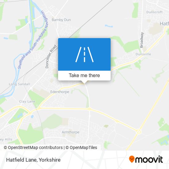 Hatfield Lane map