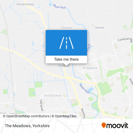 The Meadows map