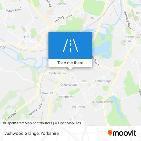 Ashwood Grange map