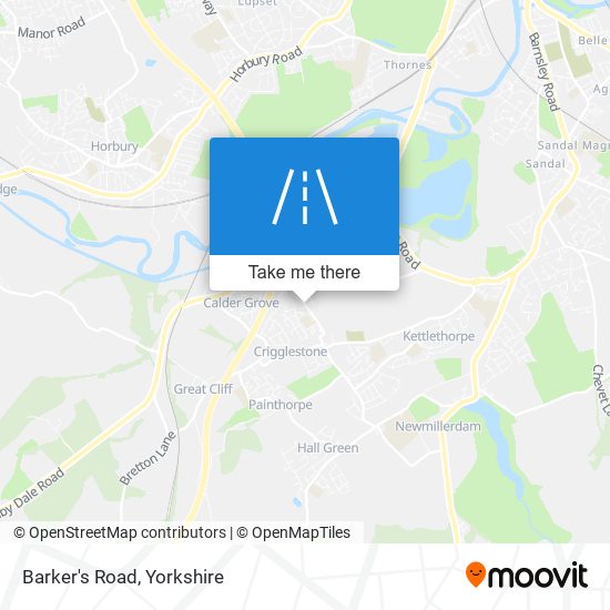 Barker's Road map