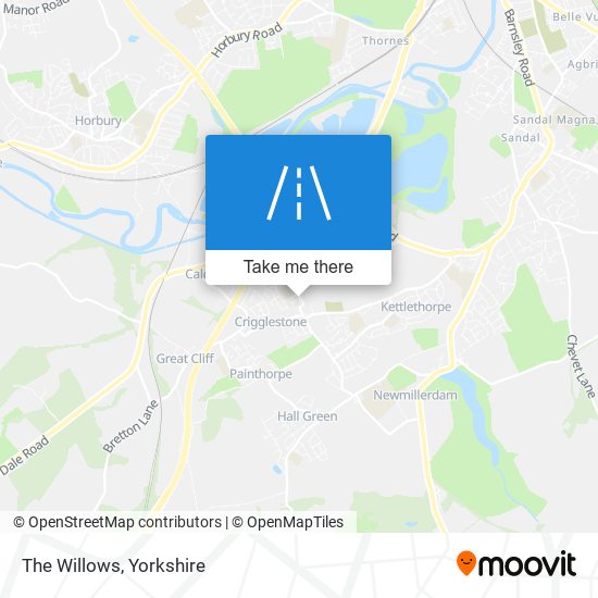 The Willows map