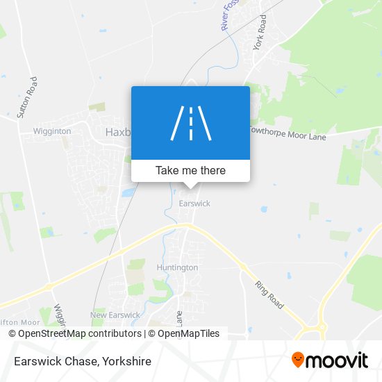 Earswick Chase map