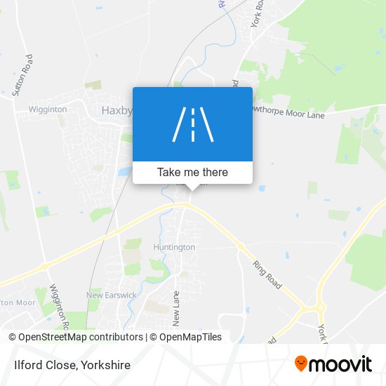 Ilford Close map
