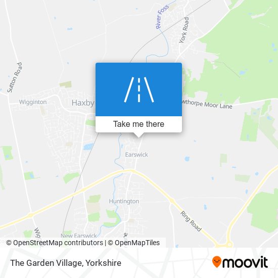 The Garden Village map