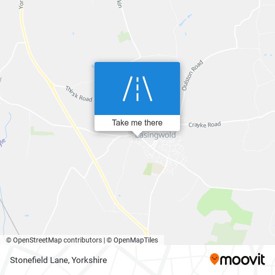Stonefield Lane map