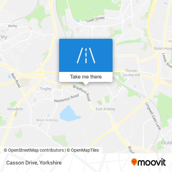 Casson Drive map