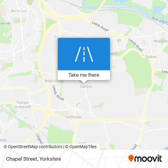 Chapel Street map