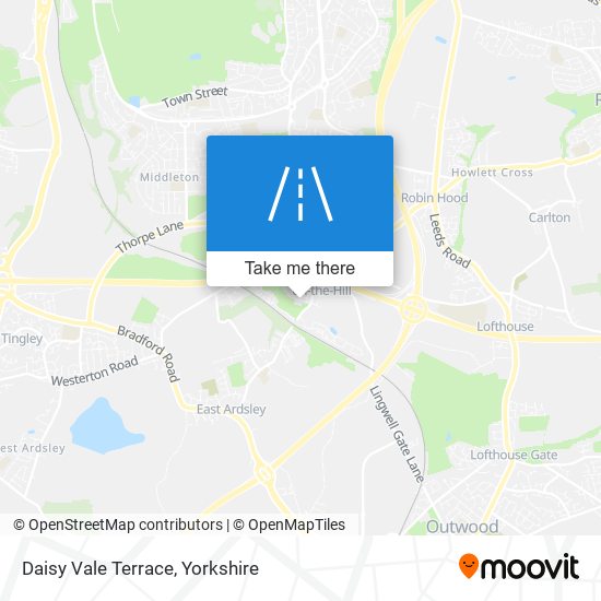 Daisy Vale Terrace map