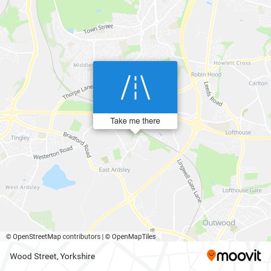 Wood Street map