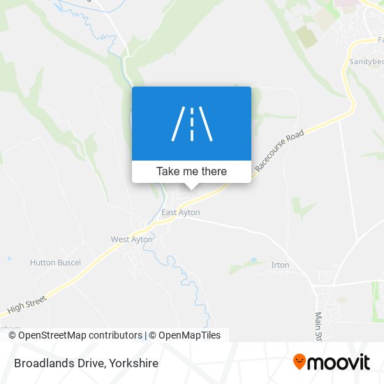 Broadlands Drive map
