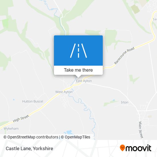 Castle Lane map