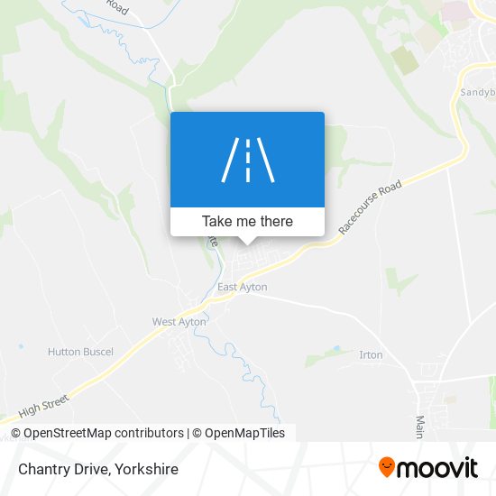 Chantry Drive map