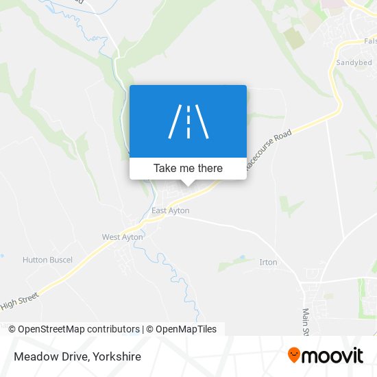 Meadow Drive map