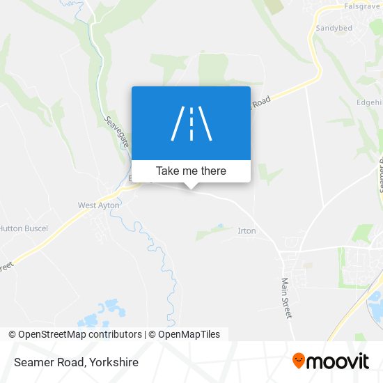 Seamer Road map