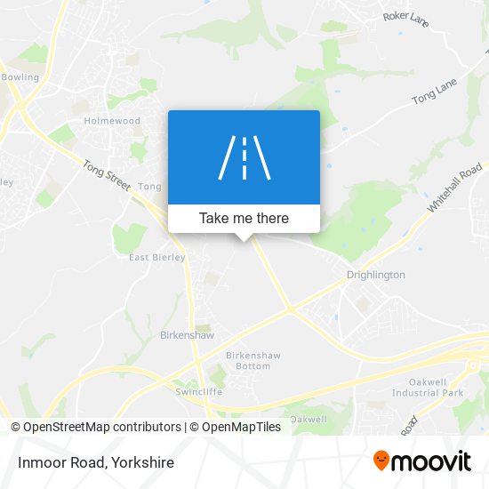 Inmoor Road map