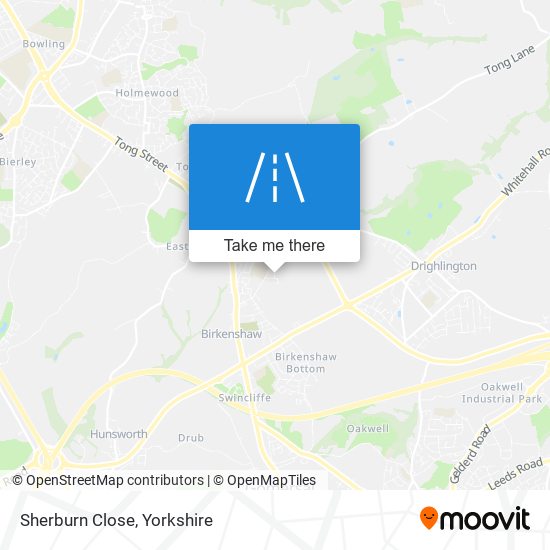 Sherburn Close map