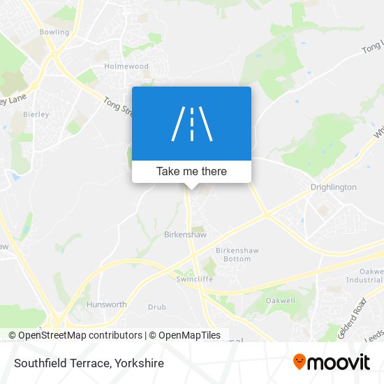 Southfield Terrace map