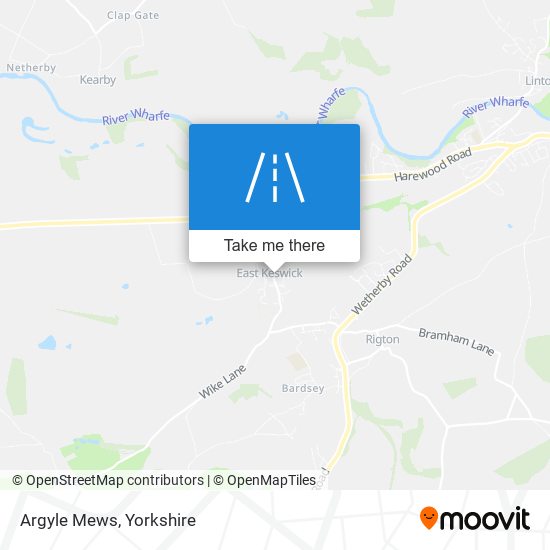 Argyle Mews map