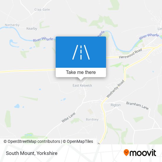 South Mount map
