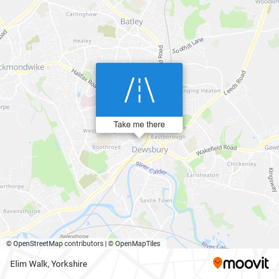 Elim Walk map