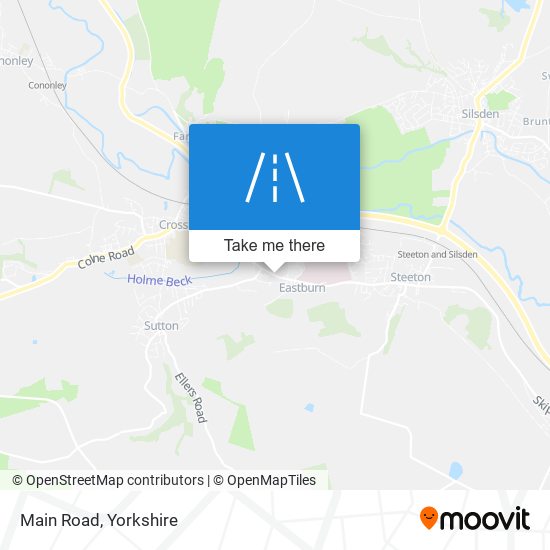 Main Road map