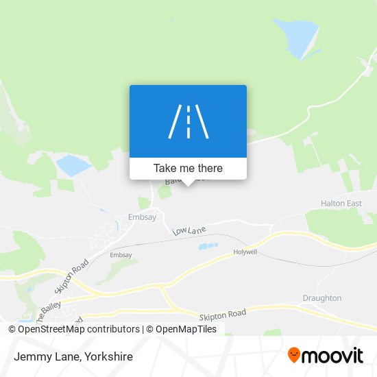 Jemmy Lane map