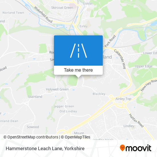Hammerstone Leach Lane map