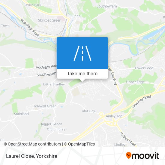 Laurel Close map