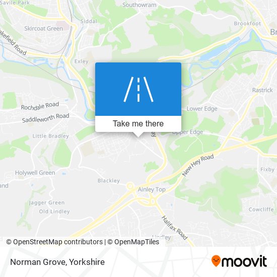 Norman Grove map