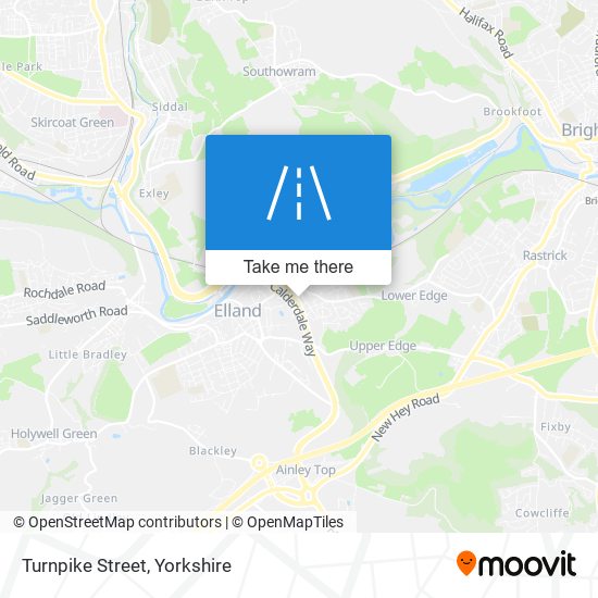 Turnpike Street map