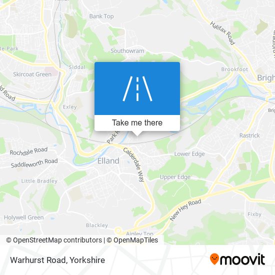 Warhurst Road map