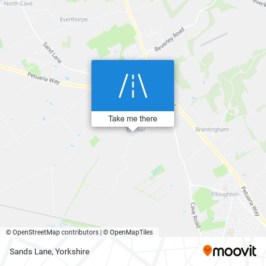 Sands Lane map
