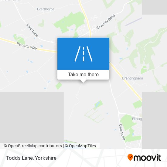 Todds Lane map