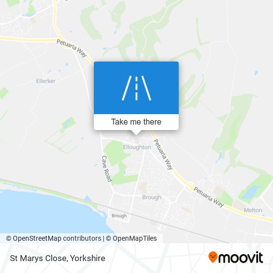 St Marys Close map