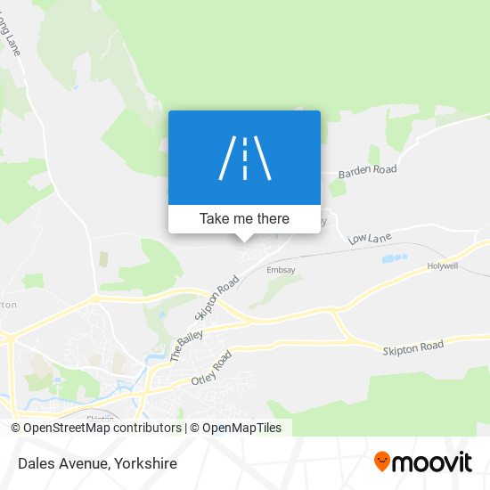 Dales Avenue map