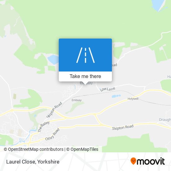 Laurel Close map