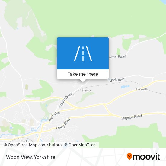 Wood View map