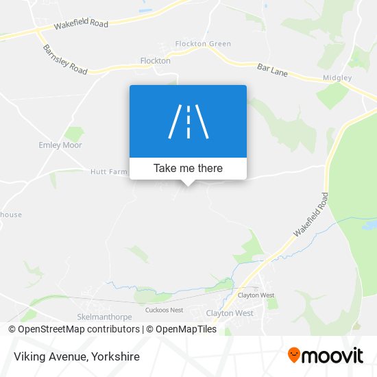 Viking Avenue map