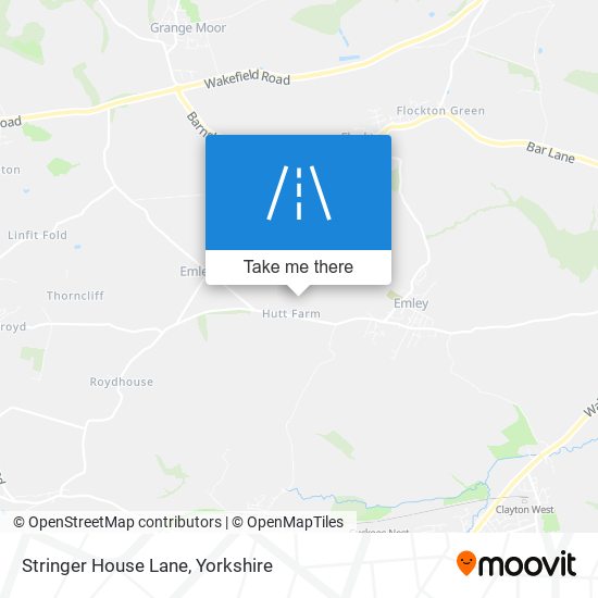 Stringer House Lane map