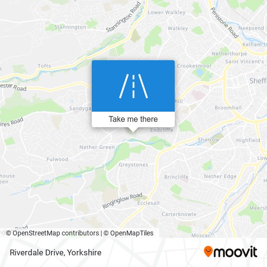 Riverdale Drive map