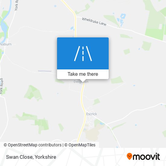 Swan Close map