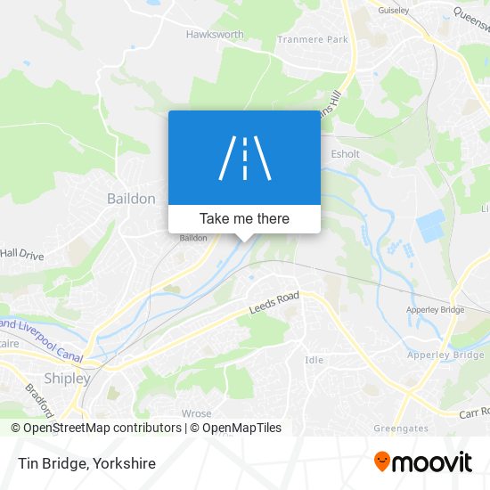 Tin Bridge map