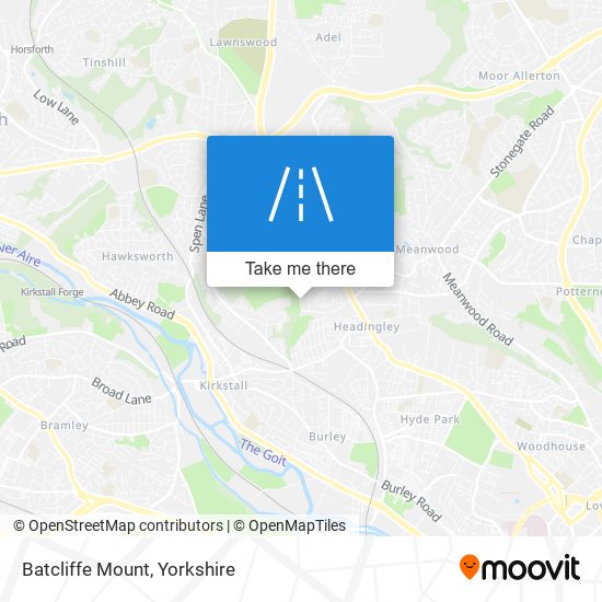 Batcliffe Mount map