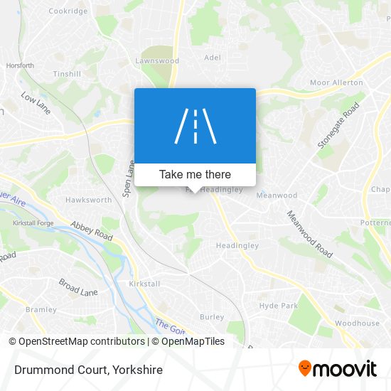Drummond Court map